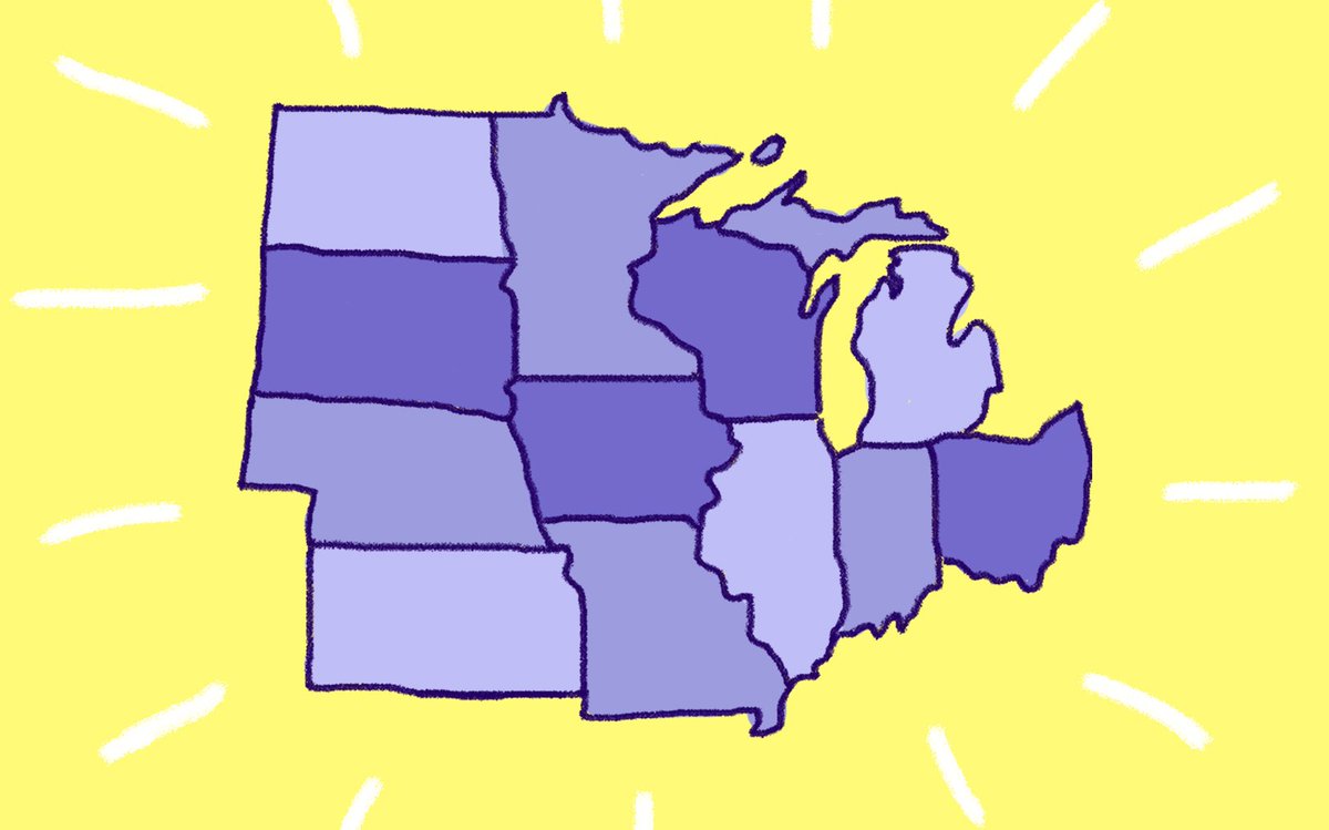 NewberryLibrary's tweet photo. We're partnering w/ @WBEZCuriousCity to answer questions abt everyone's favorite topic: The MIDWEST. Submit your q's on anything from food + sports to history + politics: https://t.co/gUk9utfcMo https://t.co/6iDvG0mtFI