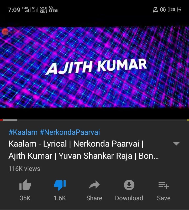 TMT_Madurai's tweet photo. After 25Mins !
#NKPSecondSingle - 35K Likes !
#SarkarSecondSingle - 100K Likes !
Feel The Difference 😎🔥
#OruViralPuratchi #NerKondaPaarvaiEDMsong https://t.co/J3PCYqODy0