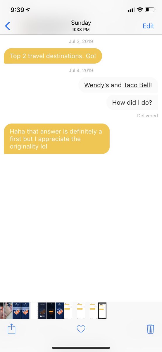 KyleKraeling's tweet photo. Pretty sure I’m crushing this whole bumble thing you guys... https://t.co/mxt24IpWM0