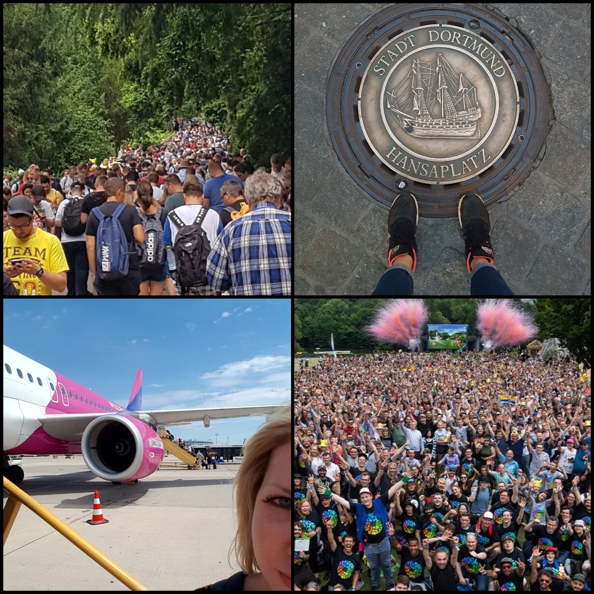 PinkyTemptation's tweet photo. Where are the pkm-go player? 🙈 #GoFestDortmund #GOFest2019 we were there 🤗 @SixthSensetime
Ps: please note the pink airplane 😏😍 https://t.co/6fMyDPD4Yg