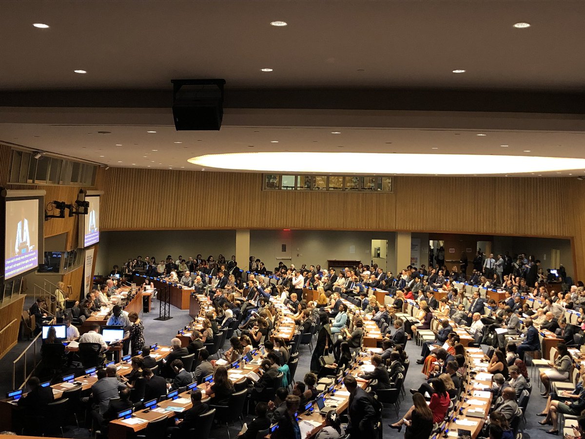 GMVcentrum's tweet photo. Idag startar @HLPF2019, det globala forumet som årligen stämmer av var världen står i att uppnå de #Globalamålen. Årets tema är ”Empowering people and ensuring inclusiveness and equality”, #SDG 4, 8, 10, 13, 16, 17 ses över, 47 länder lämnar in Voluntary National Reviews #VNRs. https://t.co/9yl0vjNmeg