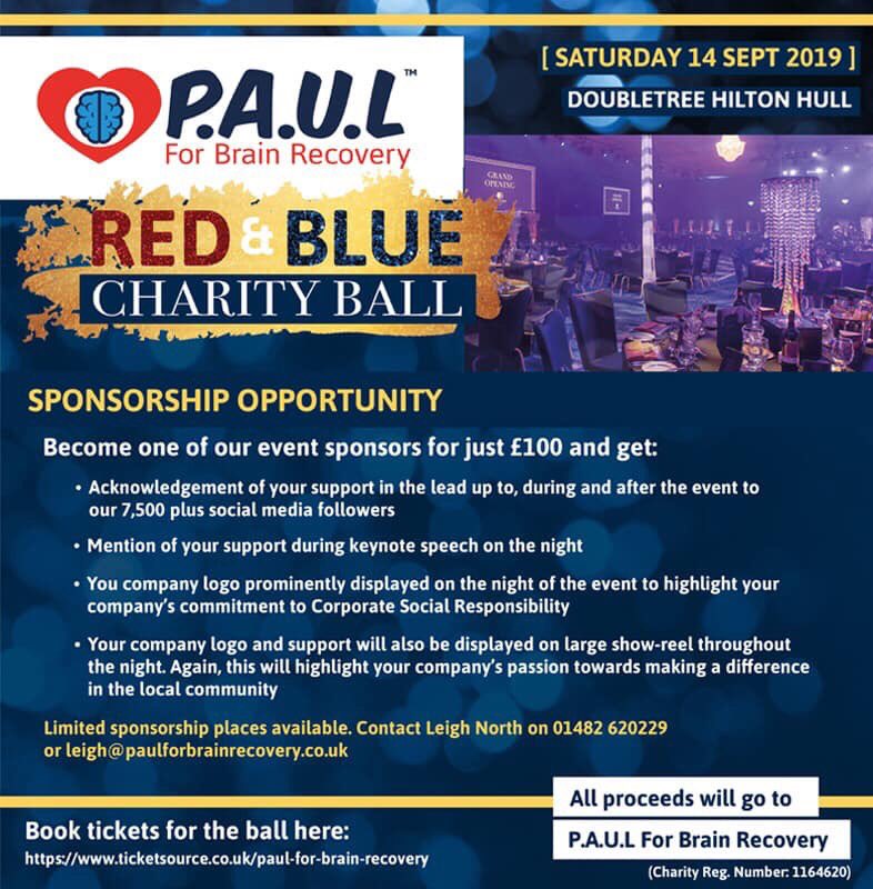 PAUL4Brain's tweet photo. SUPPORT our community rehabilitation work for those affected by brain injury by sponsoring our CHARITY BALL. We’re expecting 400 guests on 14 Sept 19. See the image for more details. #YourSupportCounts #OurCommunity #OfferingHope #Recovery https://t.co/C8Bd9d4NxM