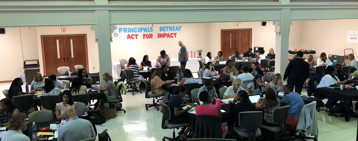 LandryDianna's tweet photo. Day 2 of Principals’ Retreat #actforimpact @IbervilleSchool https://t.co/lOmmFZiGVK