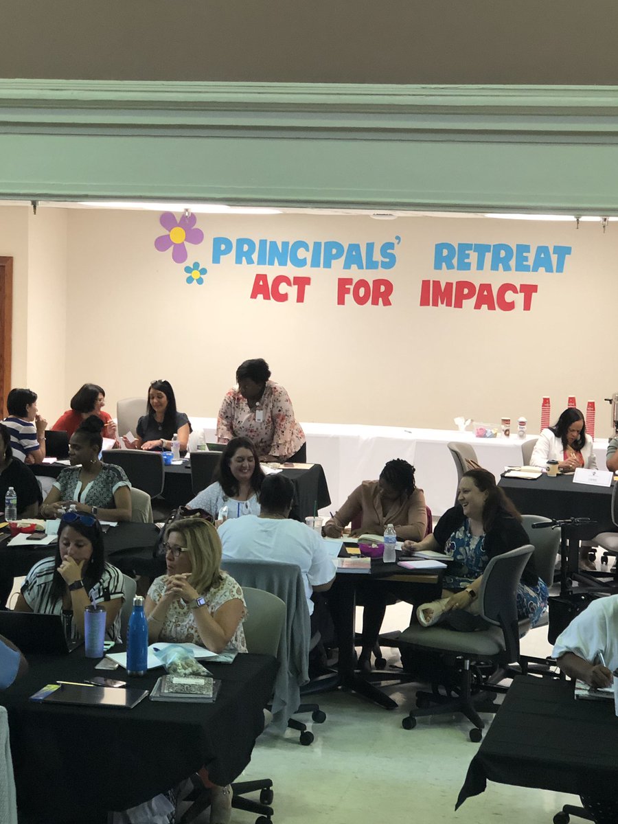 LandryDianna's tweet photo. Day 2 of Principals’ Retreat #actforimpact @IbervilleSchool https://t.co/lOmmFZiGVK