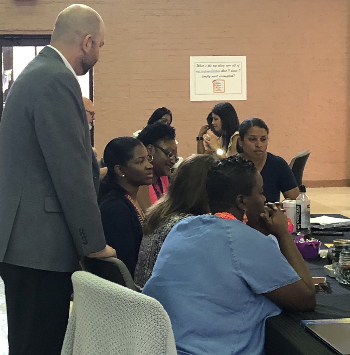 LandryDianna's tweet photo. Day 2 of Principals’ Retreat #actforimpact @IbervilleSchool https://t.co/lOmmFZiGVK