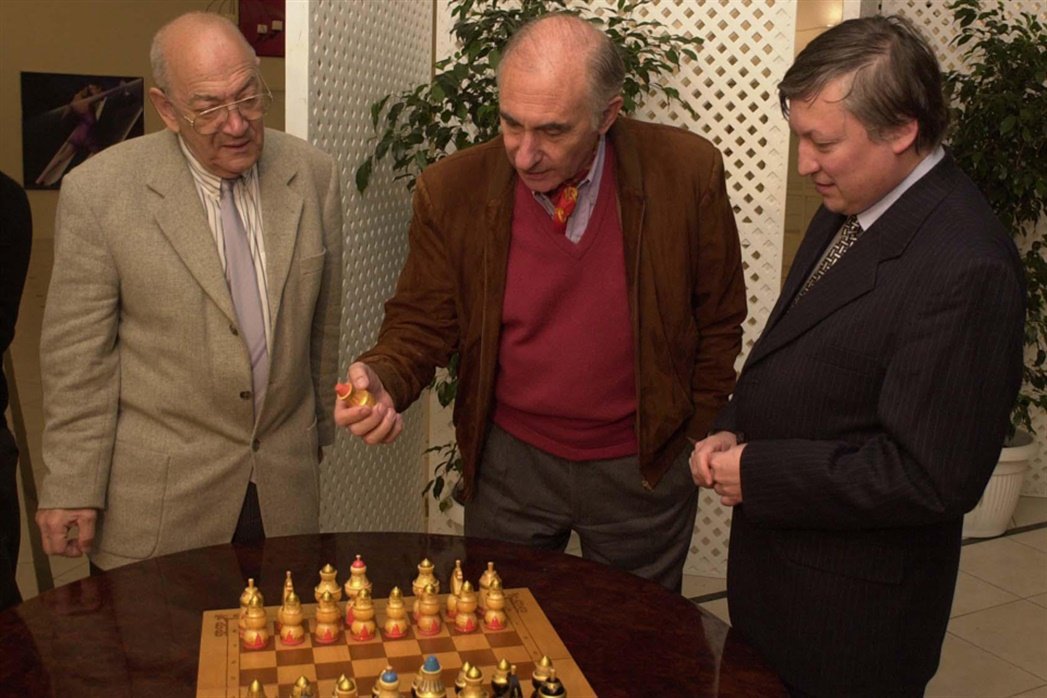 Douglas Griffin on X: Boris Spassky and Mikhail Tal, pictured at