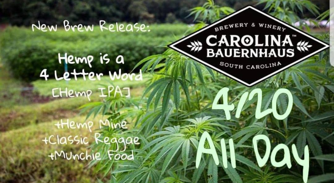 Congrats to our friends in Anderson, SC for winning Bronze in the brand new category of Hemp Beer in this year's <a href="/USOpenBeerChamp/">U.S. Open Beer Championship</a> they took their Haze is a Four Letter Word IPA and instead dry hopped it with hemp from The Hemp Mine
Congrats guys! 
#distrodonedifferent