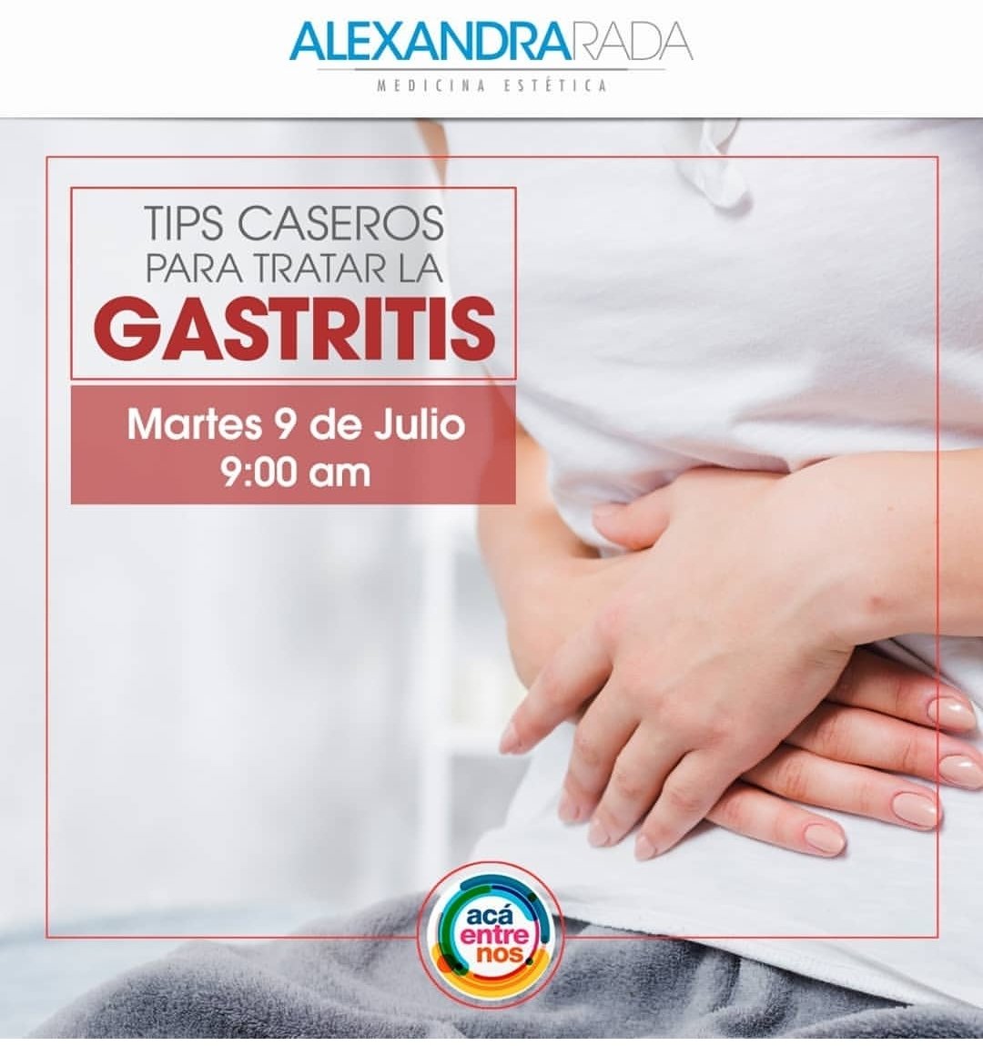 drsergioarada's tweet photo. Tips de Salud los Martes en @AcaEntreNosCol 
@dralexandrarada 
@Canal1Colombia 
@DraCarmenL 
@Santosalexandra https://t.co/KoRlvd2Yjt