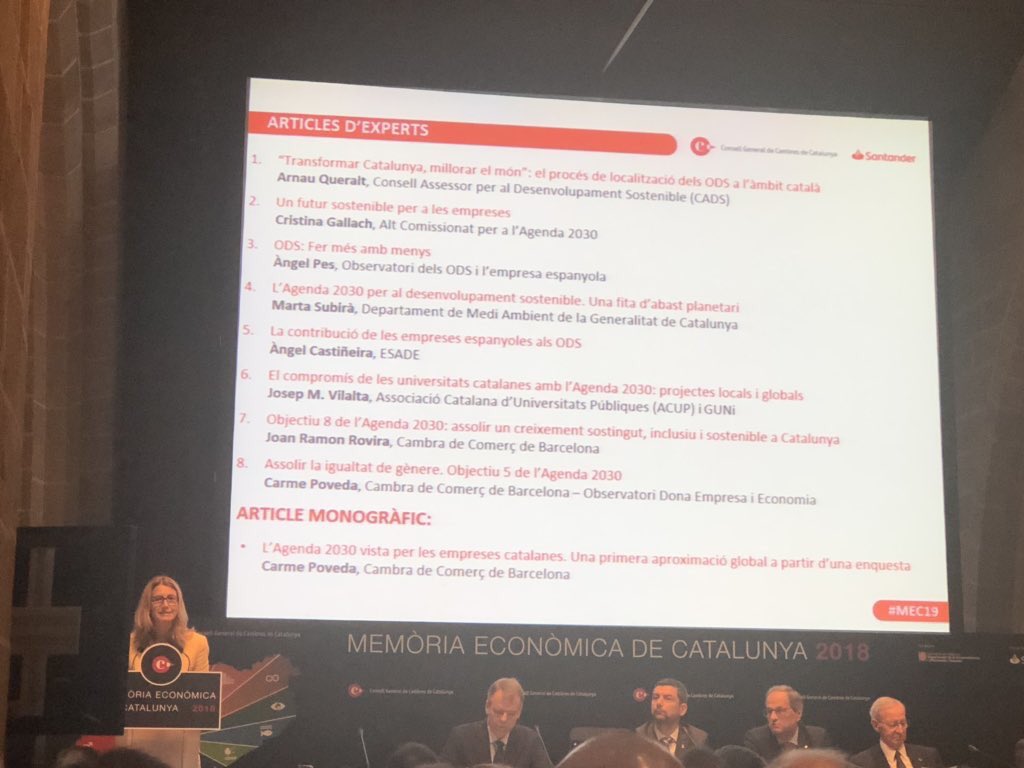 maria_freiria's tweet photo. 🔴👉🏻La @cambrabcn compta amb un #TalentFemení extraordinari com l’economista @carmepoveda, qui avui ha presentat la memòria econòmica.
✔️ Consulta la documentació lliurada aquí https://t.co/qtGEeSyunM
#MEC19 #Economia #Empresa #Productivitat #Negocis #Comerç #Indústria #Tic https://t.co/3grtD7SVEA