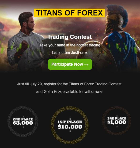 4xMarketnet's tweet photo. JustForex - Till July 29, register for the Titans of Forex Trading Contest and get a Prize available for withdrawal. https://t.co/WllXY554Ab https://t.co/9ty84q76vY
