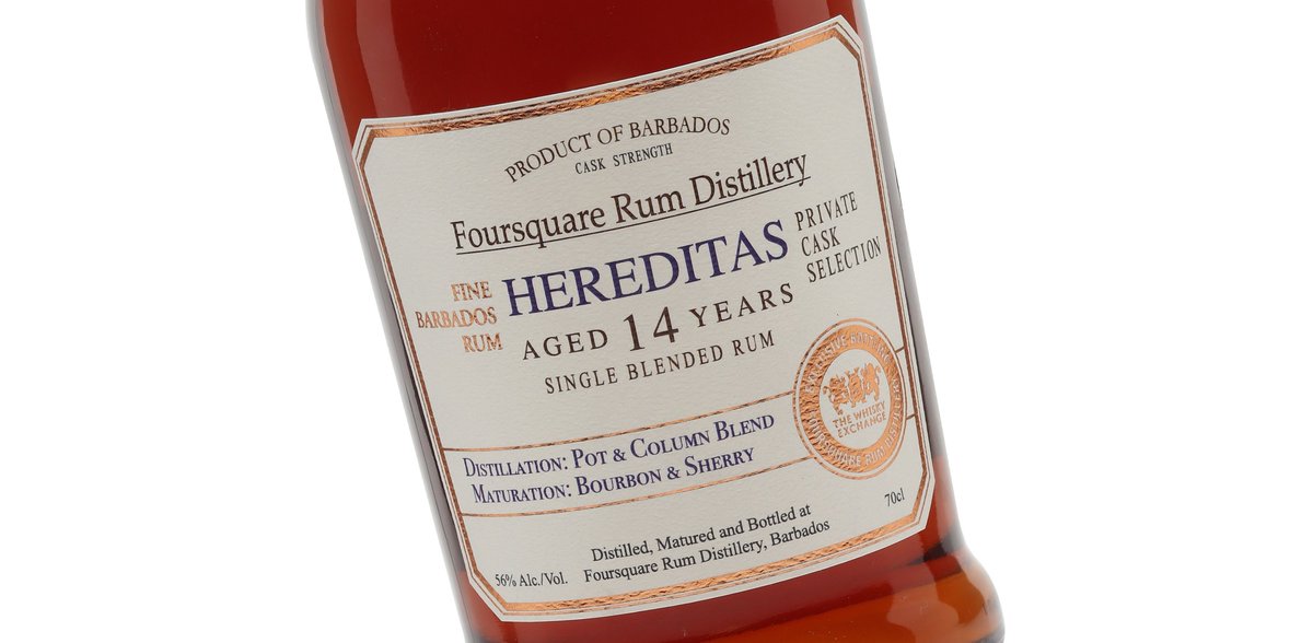 TheWhiskyWire's tweet photo. NEW: Quick Fire Rum Tasting Notes: Foursquare Hereditas (TWE Exclusive) 14 Year Old Barbados Single Blended Rum: https://t.co/pkxWTB2A8I @foursquare_rum @WhiskyExchange @DoorlysUK @FloatingRumShac #LoveRum #RumLove #Rum #Review https://t.co/eC2QMjCuA1
