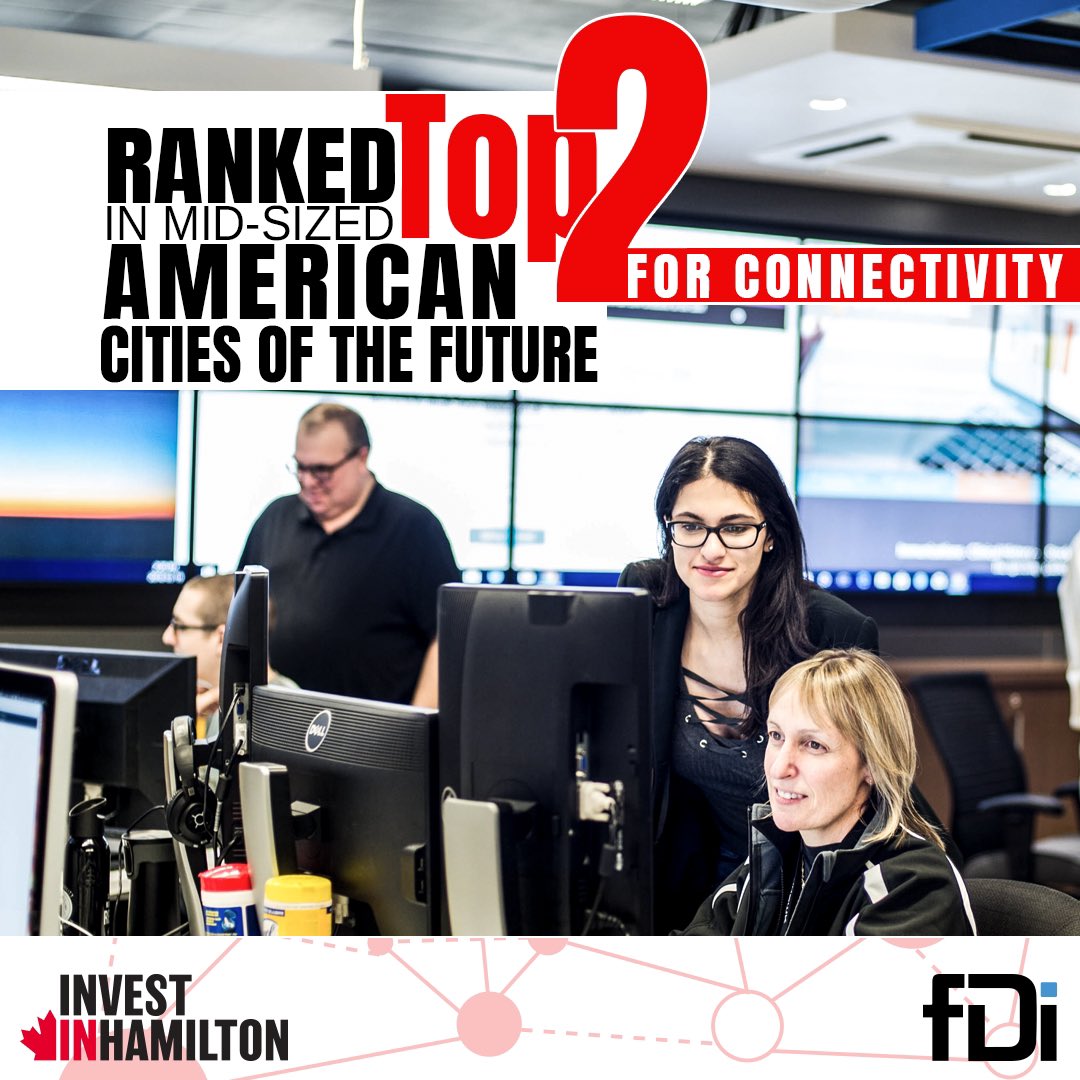Another fantastic North American ranking for #Hamont from <a href="/fDiIntelligence/">fDi Intelligence</a>!