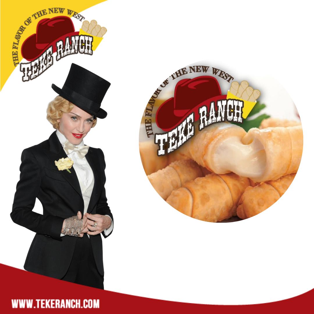TekeRanch_Off's tweet photo. #Tekeranchers A Glamorous Party will include our tequeños... Madonna knows that!!!  #tekeranch the Flavor of the new West https://t.co/TktJ2efFtX