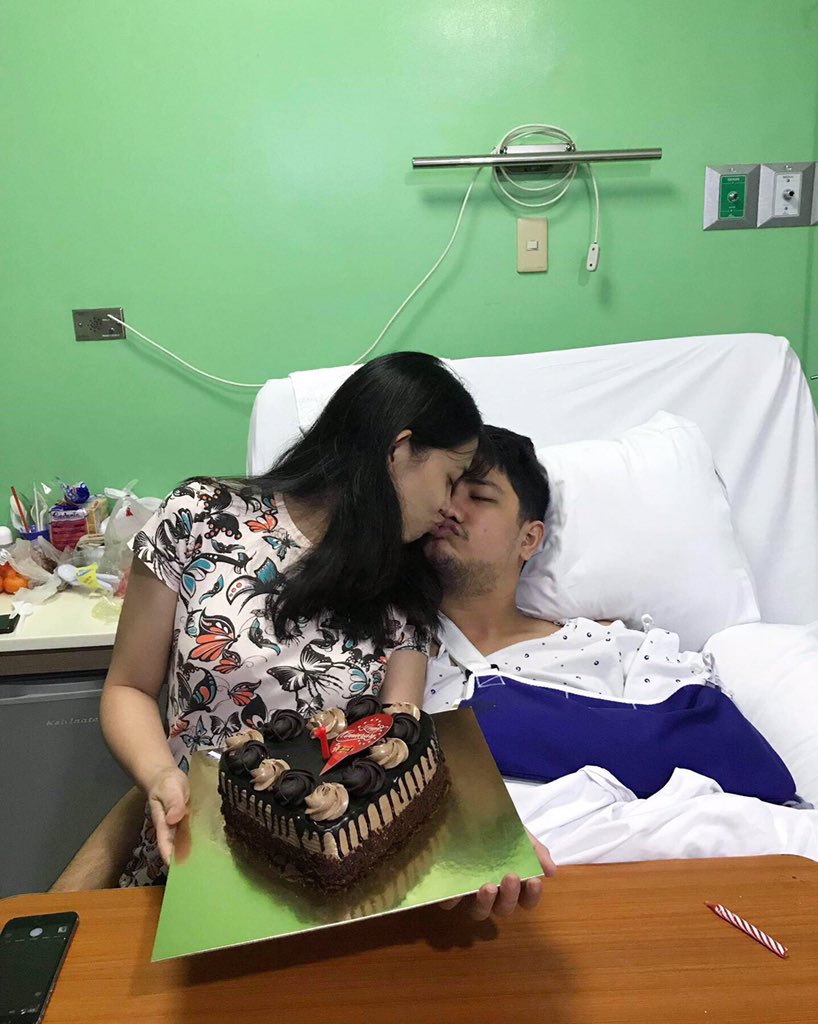nhiiics's tweet photo. First wedding anniversary ❤️ #forsicknessandinhealth https://t.co/wTNCFHGVou