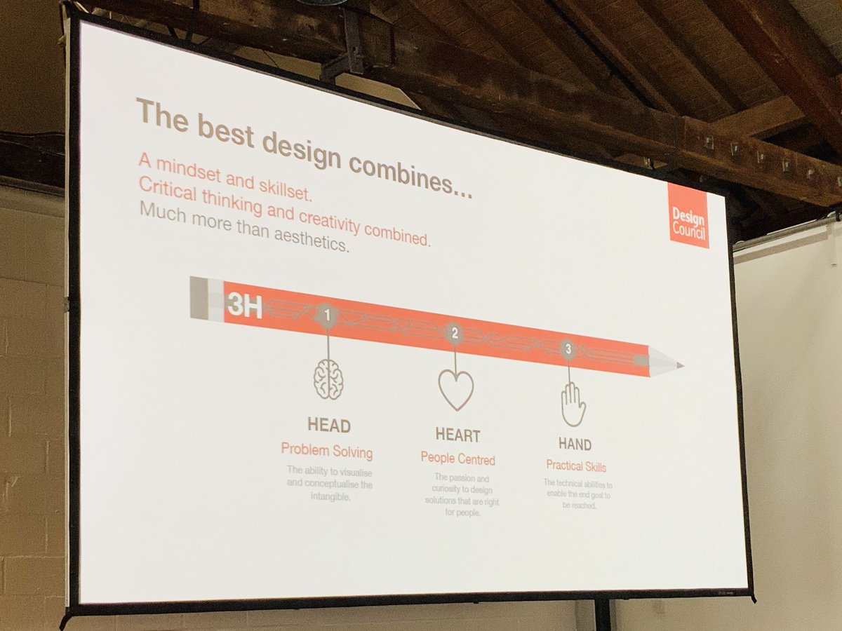 Twinwag's tweet photo. On stage @SarahWeirOBE from charity @designcouncil on what is good design: head, heart and hand #FestivalOfPlace #designingforpeople #placemaking @TheDeveloperUK https://t.co/lyu3AP7JW1
