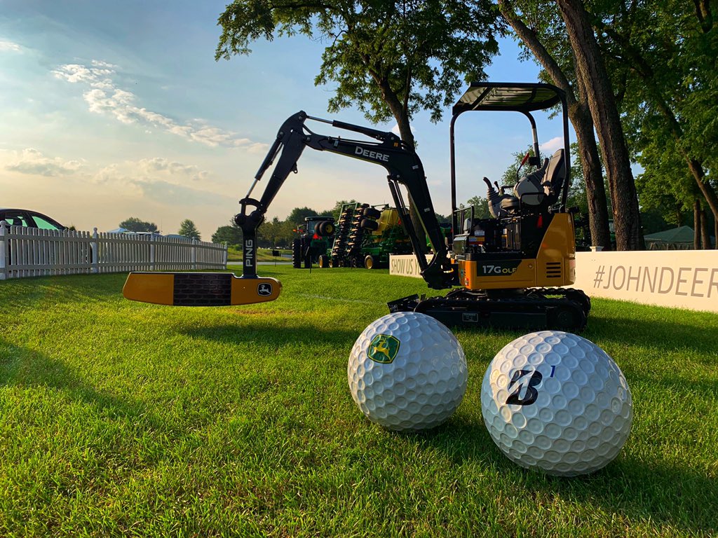 Taking the game to the next level with <a href="/bridgestonegolf/">Bridgestone Golf</a> and <a href="/PingTour/">PING GOLF</a> 🙌 #LiveUnderPar