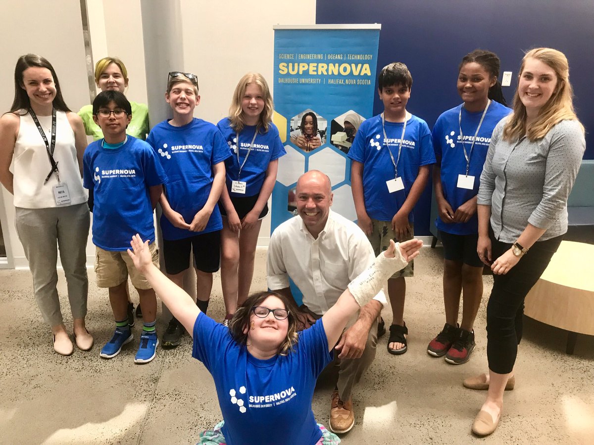 SuperNOVAatDal's tweet photo. π’ Exciting news! We were joined by @AndyFillmoreHFX yesterday and we explored our STEM summer camps... Thanks for visiting! @ActuaCanada @DalNews #STEMsummer #VIPvisitor #Halifaxfun #0100000101000110 https://t.co/ZeGqwK8McQ