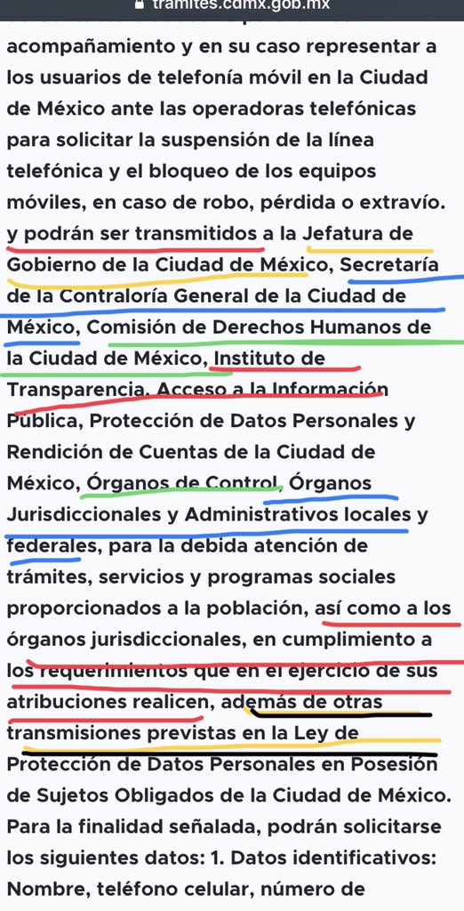 MElenaPerezJaen's tweet photo. ALERTA👉Estos son los datos personales que pide la App que presentó el Gobierno de #CDMX para reportar el IMEI que #BloqueaTuCel Desproporcionada la cantidad de información personal que piden. LEAN el Aviso de Privacidad y con quién compartirán #YoNoCompartoMisDatos 👇 https://t.co/HvY1a99jOK