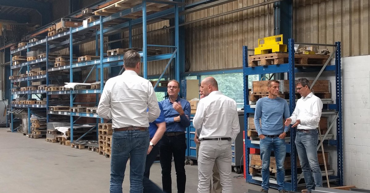 Vandaag bezoek van de <a href="/metaalunie/">Metaalunie</a> <a href="/Teqnow1/">Teqnow</a> . Na de masterclass #digitalisering in ons GS Experience Center volgde een rondleiding door de productie, waar de nieuwste ontwikkelingen binnen ons bedrijf én de metaalindustrie aan bod kwamen. Een unieke belevenis <a href="/gsmetaal/">GS Metaal</a>!