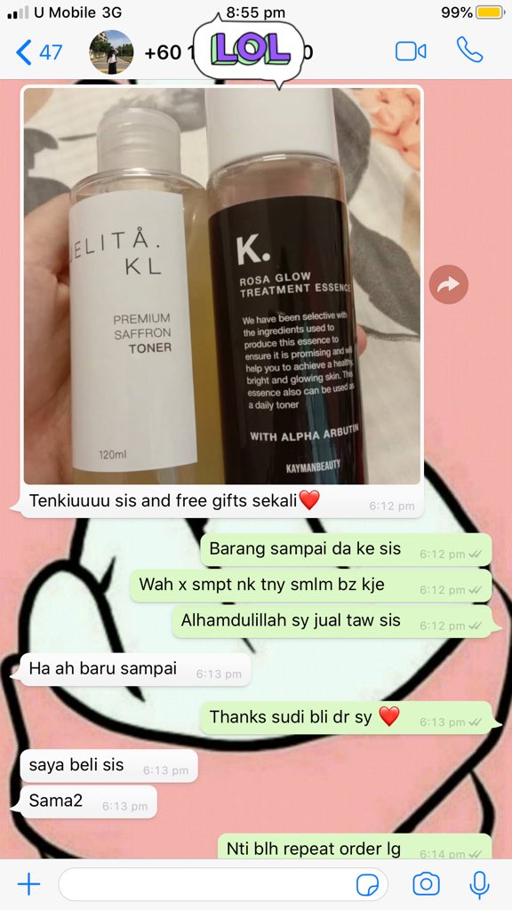 secretofbeaute's tweet photo. @aweeazman thanks dearies beli dengan sis. Sis jual ya. Sapa nak order @kaymanbeauty @jelitaklHQ @domskincare dm/wa je https://t.co/CqxKd0p6is. Cod sabak/sgbesar. Worldwide postage 🧚🏻♀️
#kayman #jelitakl #rosasssenseglow #saffrontoner
@twt_kecantikann @Twt_Product @Twt_Jual_Beli https://t.co/nvRiNs9RSb