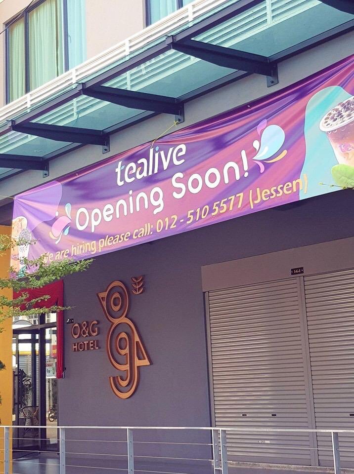 Twt_ParitBuntar's tweet photo. Tealive opening soon dekat Taman Wawasan https://t.co/WO0Pguz3SD
