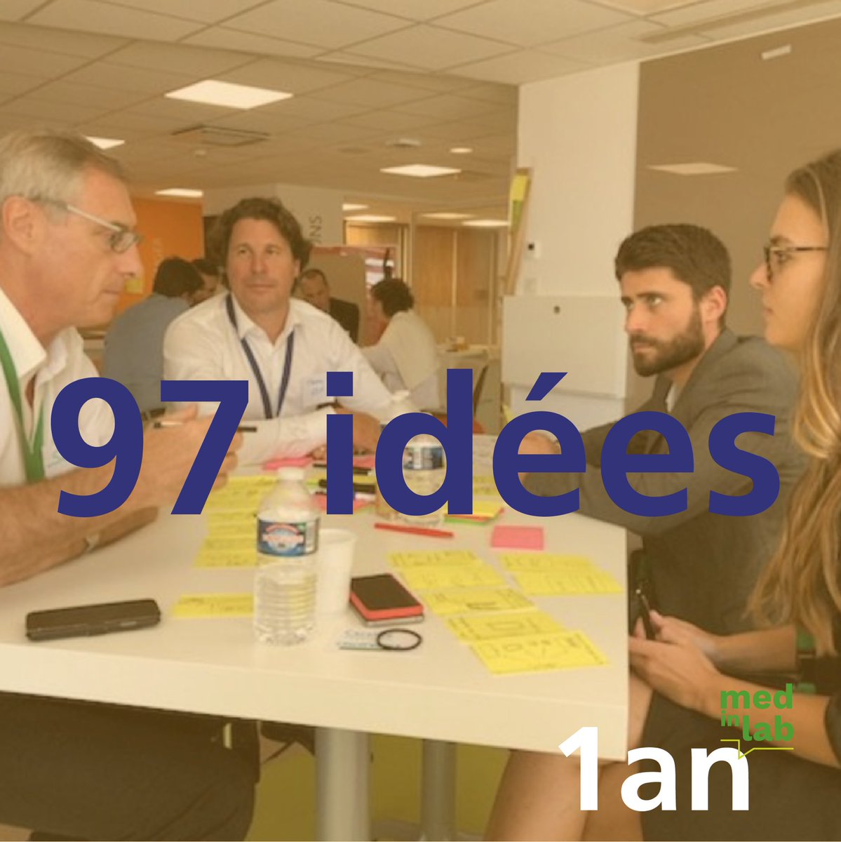 medinlab's tweet photo. Nous fêtons aujourd’hui les 1 an du #MedinLab : rétrospective d’une expérience #innovante et #collaborative en images ⚡️ https://t.co/Yr4PYT3UeL