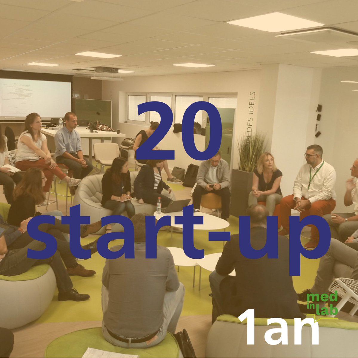 medinlab's tweet photo. Nous fêtons aujourd’hui les 1 an du #MedinLab : rétrospective d’une expérience #innovante et #collaborative en images ⚡️ https://t.co/Yr4PYT3UeL
