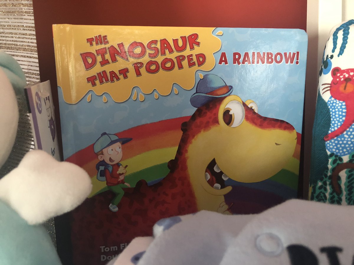 SophiaGilbert's tweet photo. @TomFletcher Just want to let u know how special this book is to me... brought by a close friend ready for my rainbow baby who’s due later this month. After 4 miscarriages &amp; the full term stillbirth of my daughter Ava 3 years ago, I can’t wait to read it to my baby boy 💙🌈🦖💩 https://t.co/IaWaD4k4qC