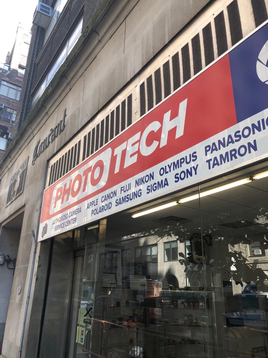PhototechNYC's tweet photo. Good morning New York! We are open today from 9am-7pm https://t.co/EmvIZ1XqcS