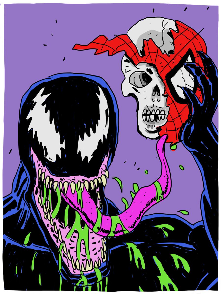LMorlocks's tweet photo. Portada del Amazing Spider_man 347.
Obra original de Erik Larsen y Randy Emberlin.
#losmorlocks #fanart #marvel #marvelcomics #marvelfanart #larsen #spidey #spiderman #venom #dead #skull #web #amazingspiderman #comiccover #1991 https://t.co/wbu2OHhCw1