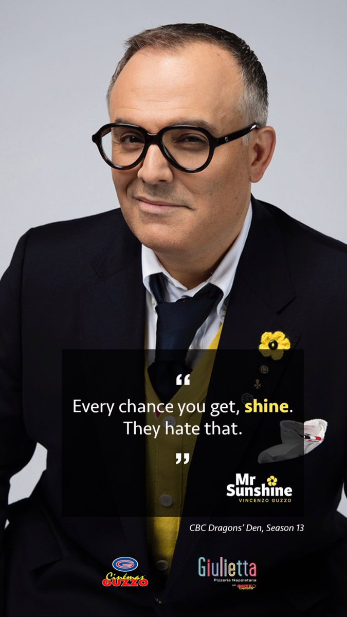Guzzo_Vincenzo's tweet photo. Success in business is about how you react to the opportunities life gives you...so every opportunity is left to you to determine your next move. @cbcdragon @CinemasGuzzo #ListenToMe #MrSunshine #LifeWithTheGuzzos https://t.co/d8Su9bZqbQ