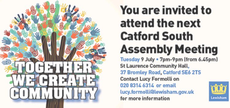 BroadwayCatford's tweet photo. The Broadway Theatre Team will be at the Catford South Assembly this evening from 7pm at St. Laurence Church Community Hall.
We would love you to come and say hi and to hear your views on what you want from YOUR local Theatre!
#CSAssembly #catfordconversation @love_catford https://t.co/CdKi7r16m7