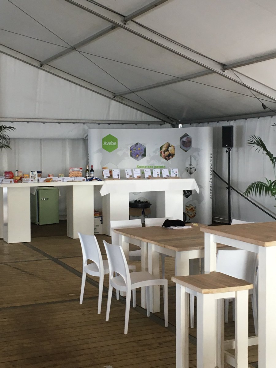 Voorbereidingen Zetmeelaardappeldag 10 juli in volle gang! #Avebe 100 jaar <a href="/WUR_Valthermond/">WUR Proefbedrijf Valthermond</a>