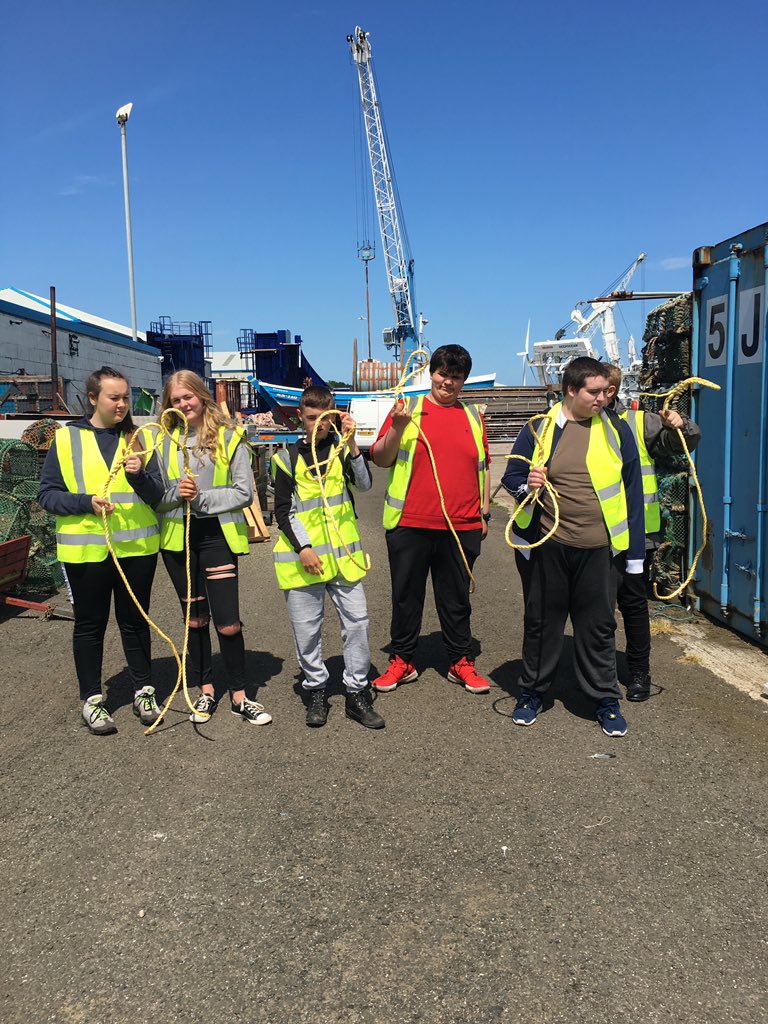 TheBlythAcademy's tweet photo. Hands on careers guidance at The port of Blyth. #TBACareers https://t.co/yOdIsuNDex