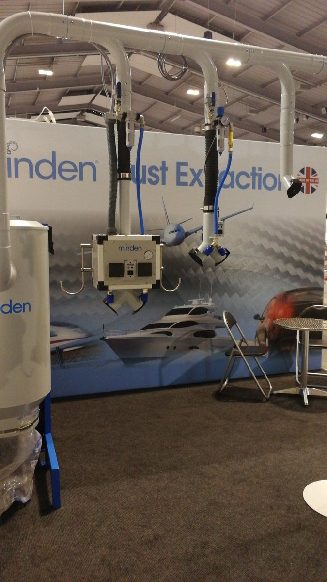 <a href="/MindenSystems/">Minden Systems</a> are here exhibiting their dust extraction technology. Come and visit them tomorrow on stand 1246!
