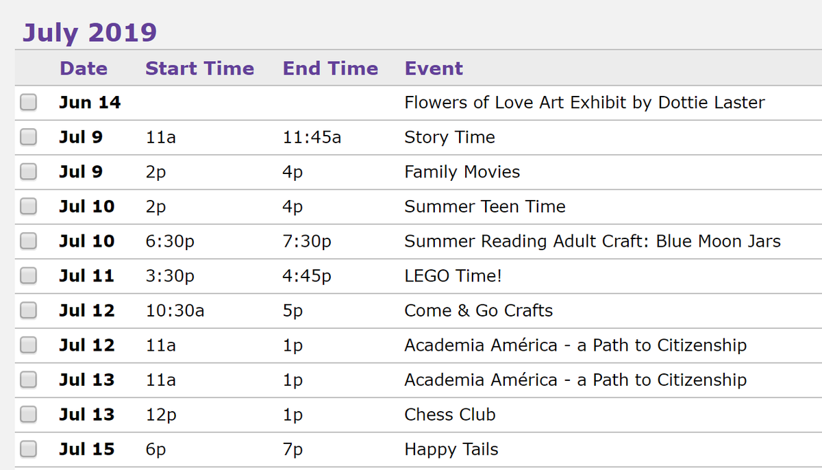 EISD_LMS's tweet photo. @EISDofSA Students and Community! Get connected with the LAS PALMAS PUBLIC LIBRARY. Below is a schedule of fun and educational activities such as story time, legos, citizenship info, movies and more! Visit their website at https://t.co/ry2a7mnZ7P ! #EISDLMS #ReadersAreLeaders https://t.co/eti6j9VAWE