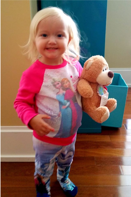 JoeJoeBear09's tweet photo. Corrie received her bear while waiting for a liver transplant for liver failure. 
She has since received her liver transplant and is on the road to a full recovery finally being able to be a normal toddler. #TuesdayMorning https://t.co/ApY74VZkK9