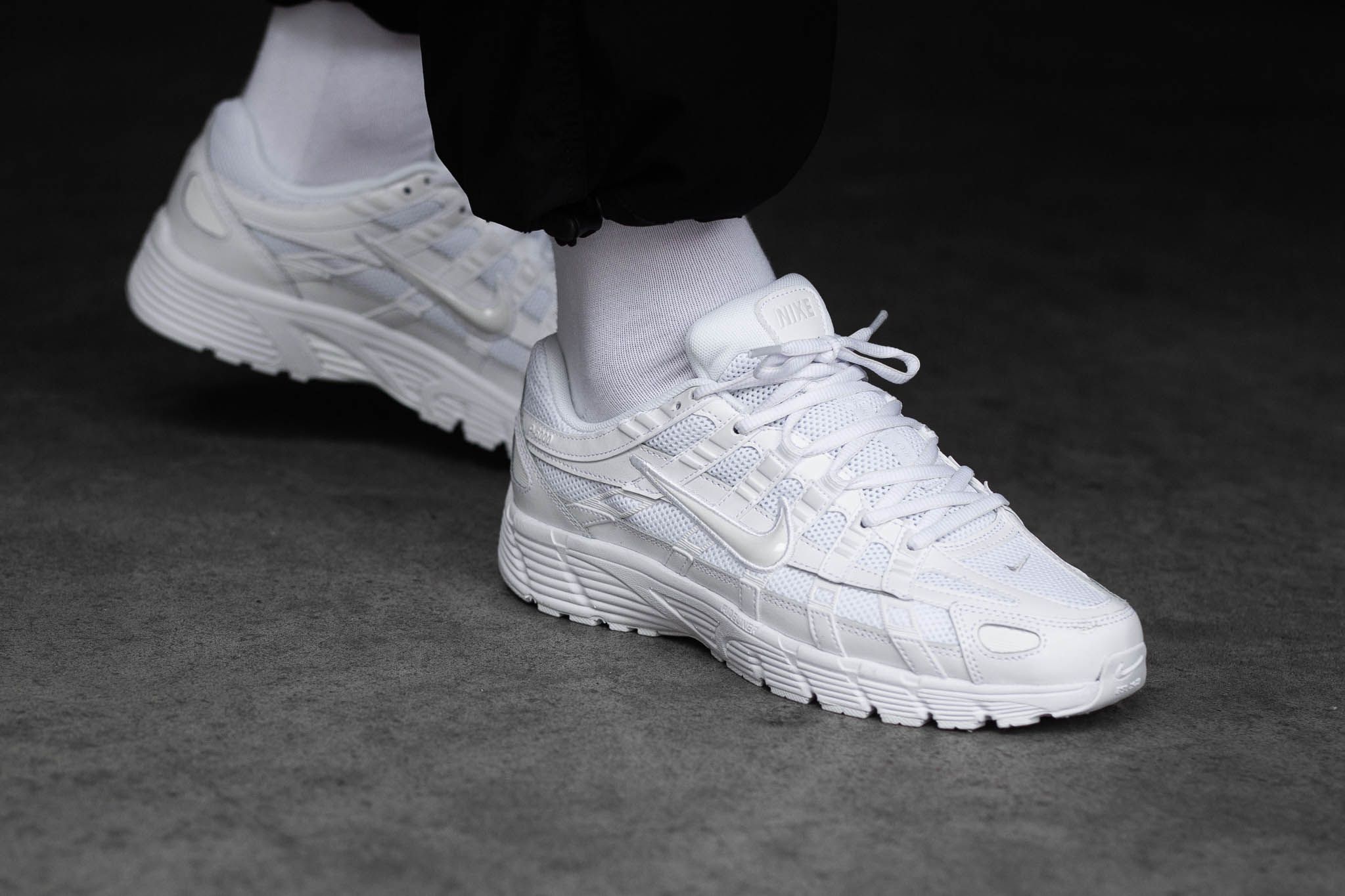 Nike p6000 triple white sale