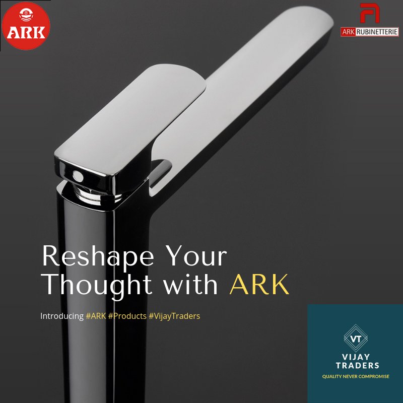 traders_vijay's tweet photo. #introducing #ark #designer #tap #beyondthinking #latest #products #amazing #revolution #vijaytraders
For more information and get quotes about our products contact us : +91-9879614481
Also follow us on : #facebook #LinkedIn #twitter https://t.co/ttKcfKKvsR