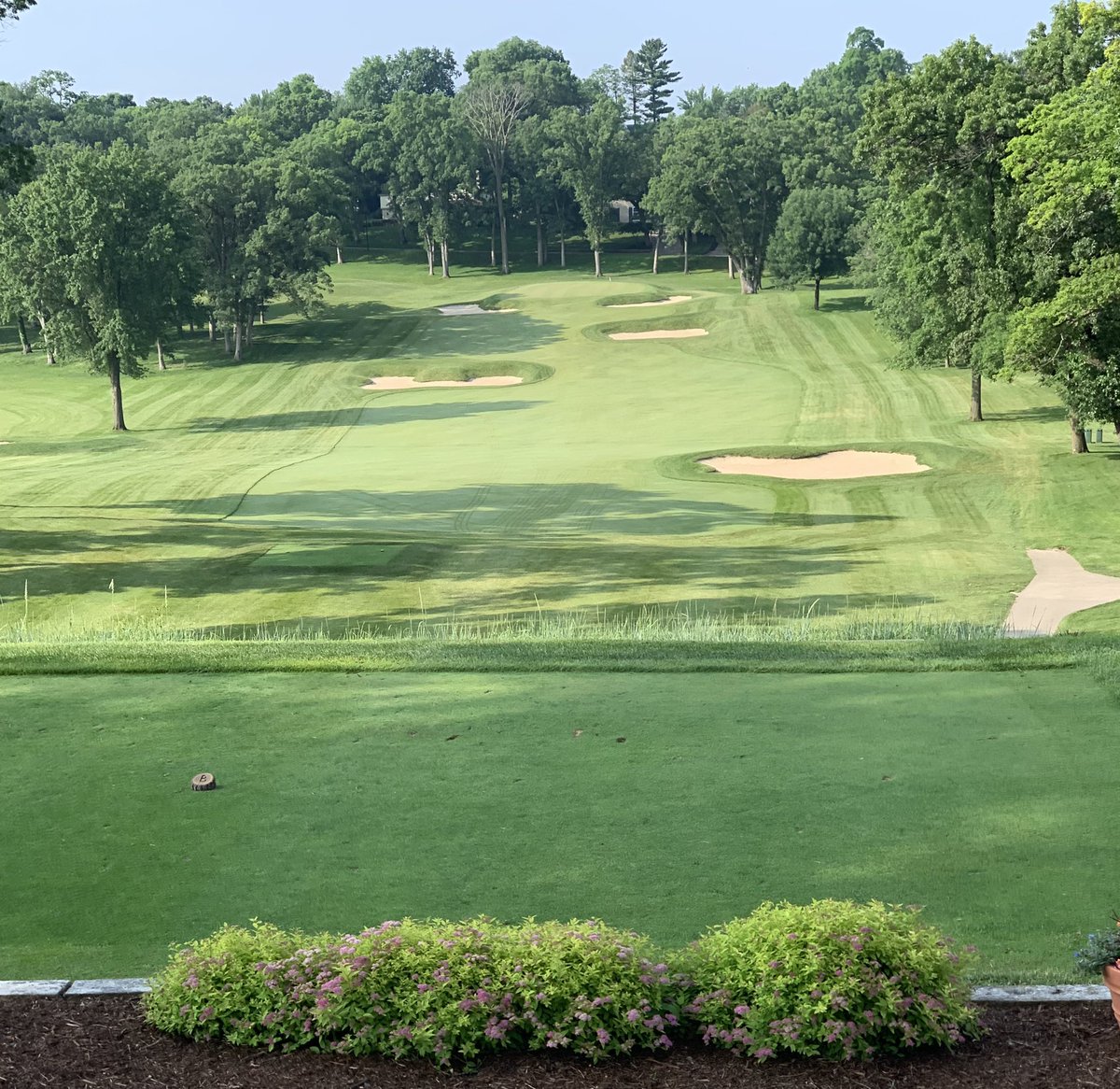 IowaCityGolf's tweet photo. @GolfMonthly @TheCRCC is unreal right now! https://t.co/orLpVjj41i