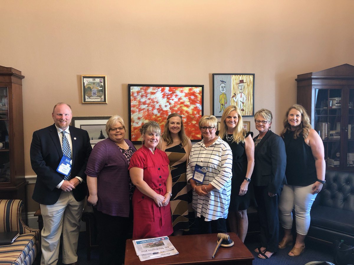 JlmhornHorn's tweet photo. Thank you Erica DiCio for meeting with us to discuss the importance of public school funding.   @RepJohnYarmuth  is a true champion for education.  @KyCECMembership  #SELs2019 https://t.co/aO8HoquE0Q