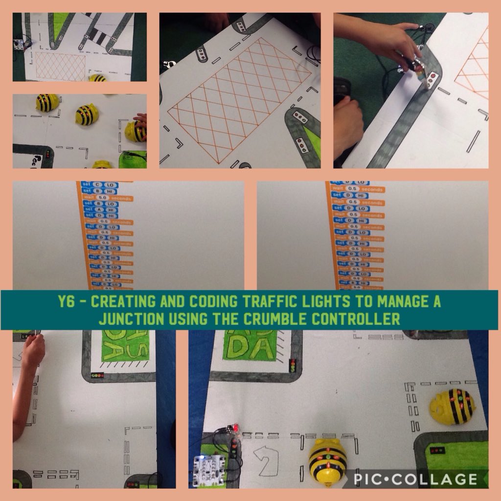 mglworld_sam's tweet image. Today i have been at Peel Hall Primary School in Manchester where the year 6 children created a fully functioning cross roads junction using the #CrumbleController to manage the traffic light and pedestrian crossing system. Superb work everyone. Great #STEM skills @MGLWorldNews