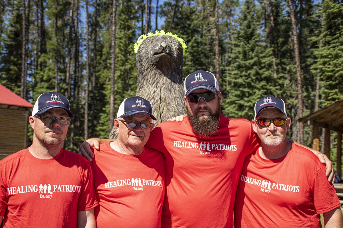 HealingPatriots's tweet photo. Our #Canada #Expedition 2019 guests came up as strangers, and went home as family! #HealingPatriots #InjuredVeterans #TheGreatOutdoors #Peace #Tranquility https://t.co/DYpJ5wRwhg