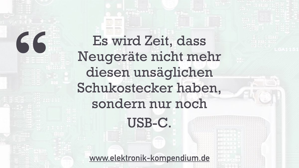 dasELKO's tweet photo. Es wird Zeit, dass Neugeräte nicht mehr diesen unsäglichen Schukostecker haben, sondern nur noch USB-C.#USB #USB-C #USB3https://www.elektronik-kompendium.de/sites/com/2009021.htm https://t.co/rbmqUKDLkc