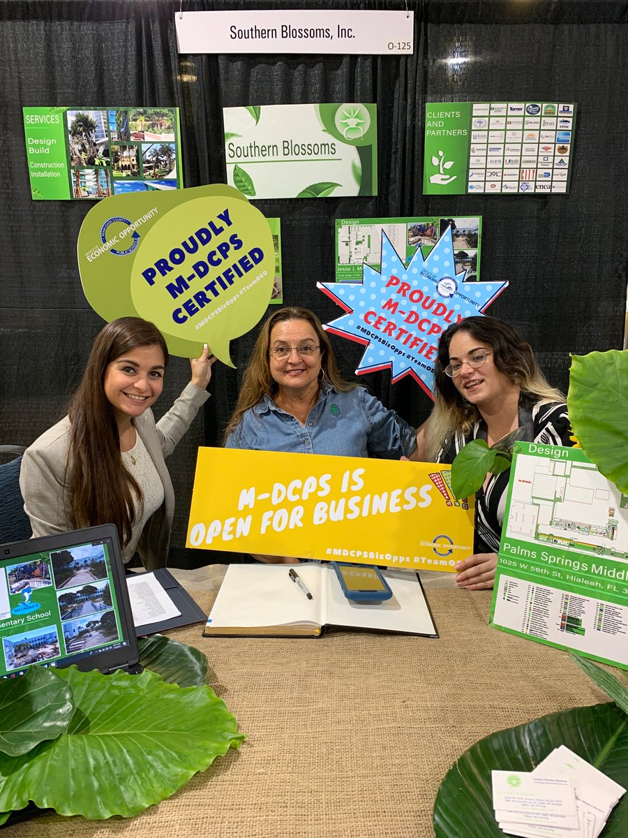 cpebamiami's tweet photo. We are more than thankful for the M-DCPS certified vendors and M-DCPS principals who attended Waves of New Opportunities for Effective Operational & Business Practices. We hope you enjoyed the experience.
#MDCPSBizOpps #TeamOEO #Synergy2019 #MDCPSLeads #MDCPSSynergy https://t.co/vOtq2yCLQP