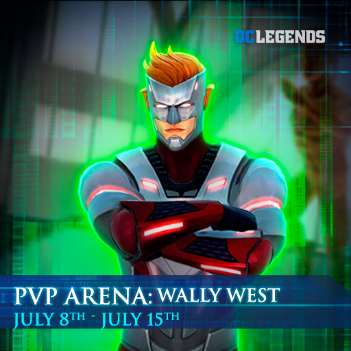 DCLegends's tweet photo. Don't let him get away! Play the PVP Wraith Tournament this week to win Wally West: The Flash! 🏆 https://t.co/r4odpLFCtu