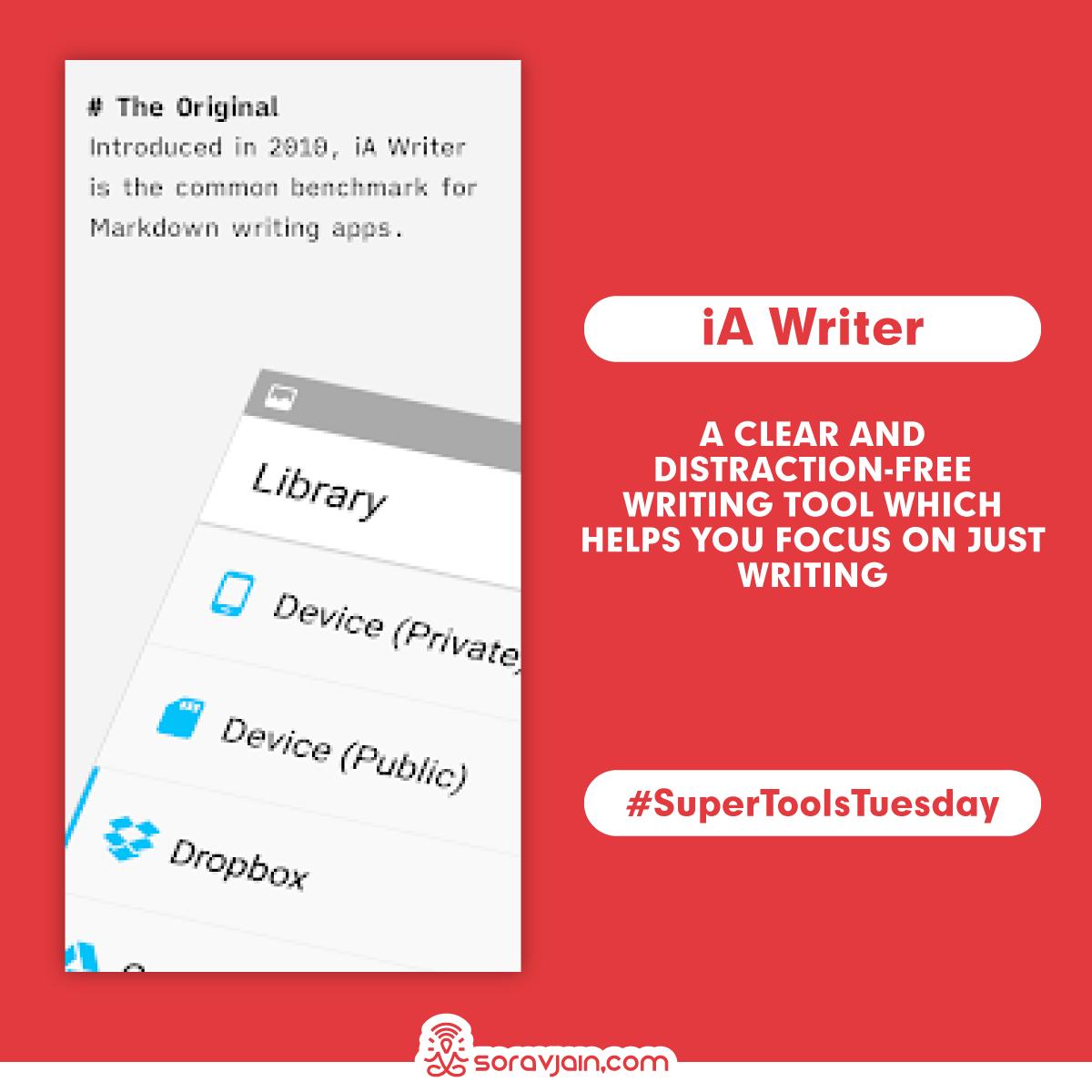 SoravJain's tweet photo. Content Writing can be tricky as ideas can strike anytime. You have to be prepared when that happens, so here is a list of free mobile apps to help you convert your thoughts whenever they pop up. #SuperToolsTuesday (1/3) https://t.co/V3dw2k1N0K