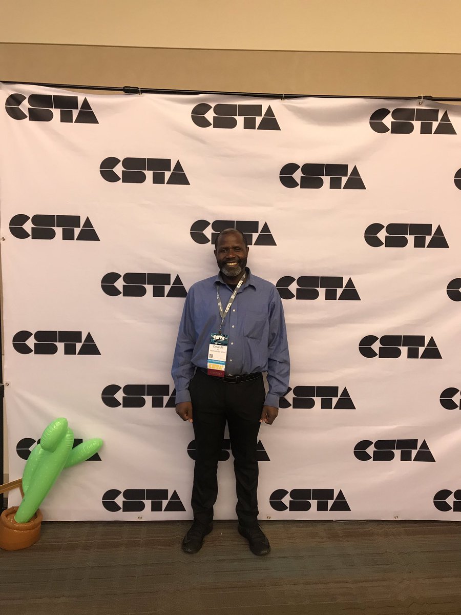 aliomarh's tweet photo. #CSTA2019  @CstaPhilly #CS4PHILLY @NEHS1 @LockheedMartin @jerrytjordan @csteachersorg @PFTLocal3 @AFTPA @AFTunion https://t.co/6nbCNNsXGu