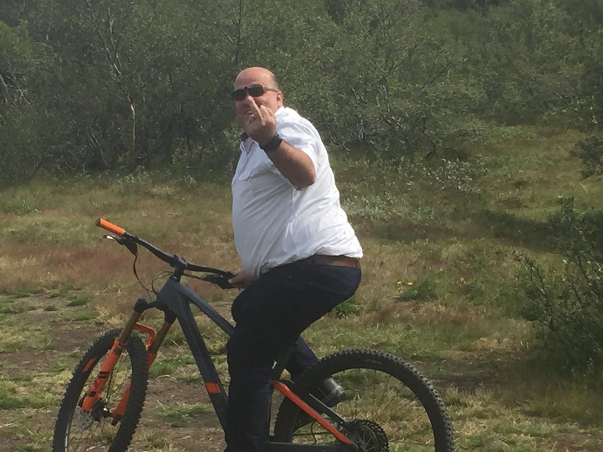Phil going out for one more ride
