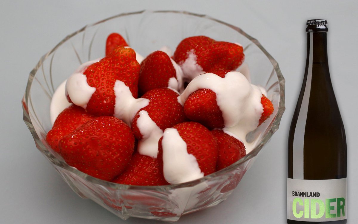 Sweet wines for strawberry season. @BrannlandCider's Just Cider has be featured in The <a href="/guardian/">The Guardian</a> as a perfect partner to strawberries this summer.

theguardian.com/food/2019/jul/…